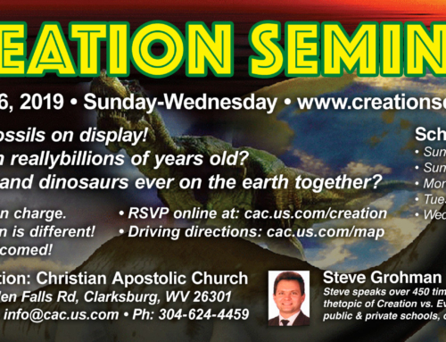 Creation Seminar at Christian Apostolic Church