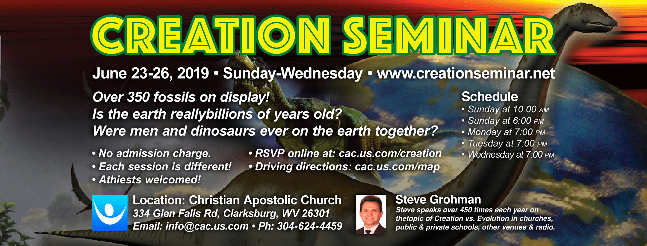 Creation Seminar at Christian Apostolic Church